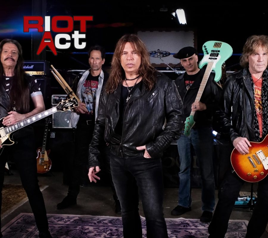 RIOT ACT –  fan filmed videos from the Hall Of Heavy Metal in Anaheim, CA on January 15, 2020 – Also SWORDS & TEQUILA 2019(official video)  #riotact #riotband