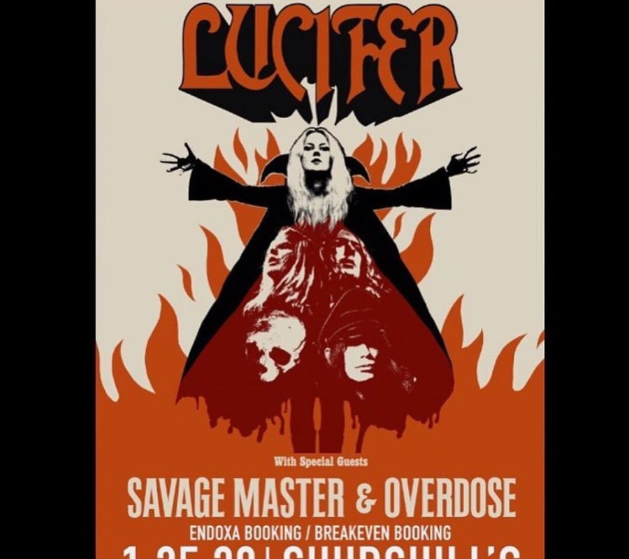 LUCIFER, SAVAGE MASTER, OVERDOSE – fan filmed videos from Churchill’s Pub in Miami, FL on January 25, 2020 #lucifer #savagemaster #overdosenyc