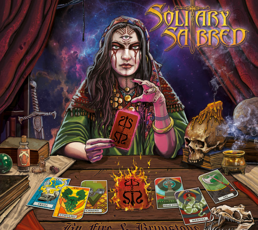 SOLITARY SABRED – “By Fire & Brimstone” album to be released via No Remorse Records on March 13, 2020 #solitarytsabred