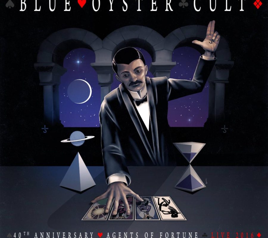 BLUE ÖYSTER CULT – announces new live album “40th ANNIVERSARY – AGENTS OF FORTUNE – LIVE 2016” due out on MARCH 6, 2020 #blueoystercult