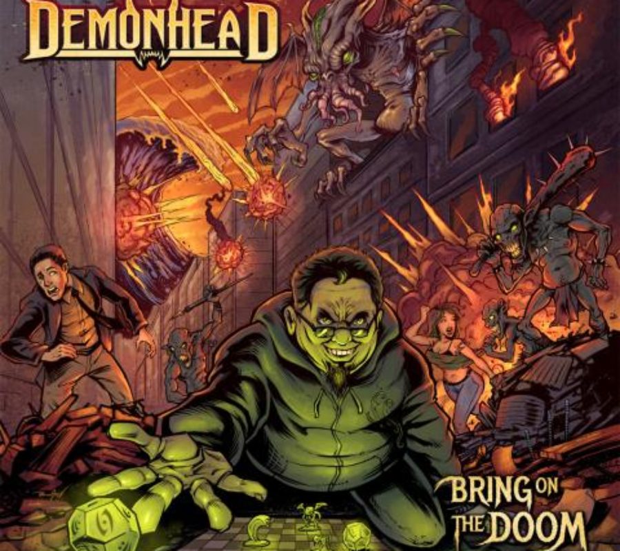 DEMONHEAD – “Bring On The Doom” Remastered album due out on April 3, 2020 #demonhead