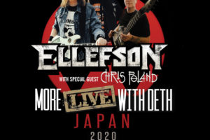 DAVE ELLEFSON & CHRIS POLAND (MEGADETH) – reunite for a tour of Japan & Australia in 2020 #daveellefson #chrispoland