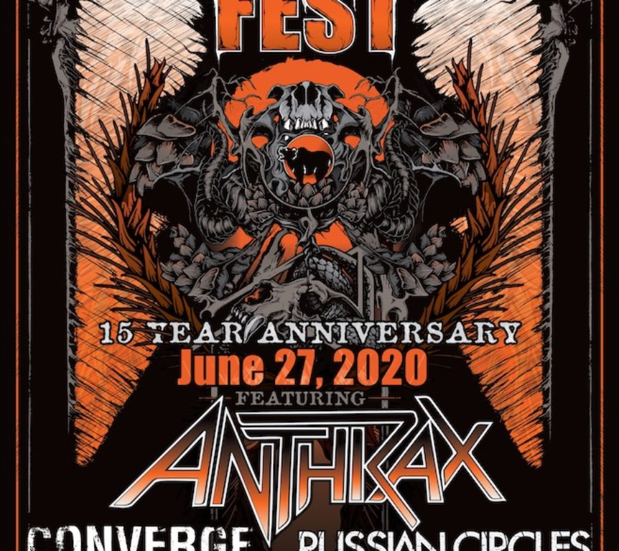 KUMA’S CORNER (Chicago) – turns 15, announces festival to celebrate, includes Anthrax, Russian Circles & more #kumascorner #kumasfest