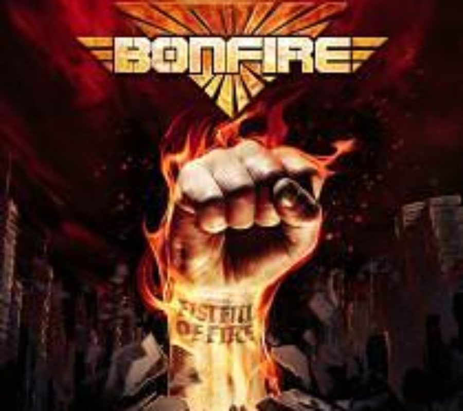 BONFIRE – set to release their new album “Fistful Of Fire” on April 3, 2020 via AFM Records #bonfire