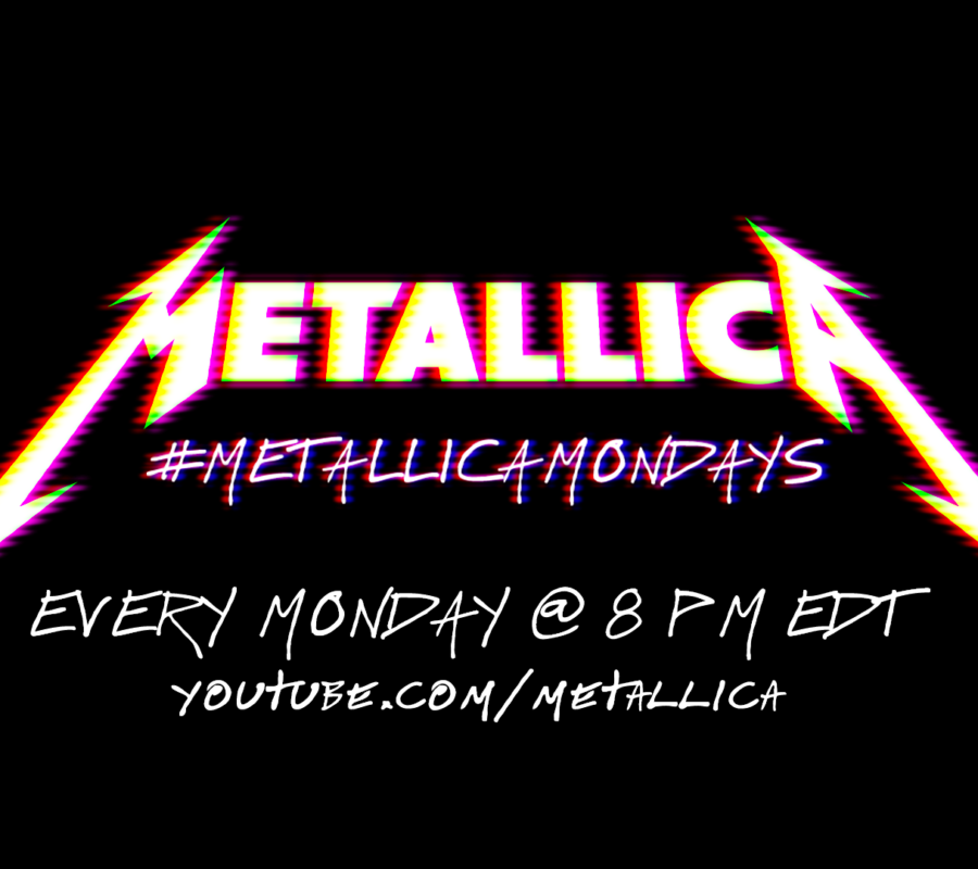 METALLICA – the final installment of the #MetallicaMondays streaming series tonight with Live in Mexico City, 2017 #metallica