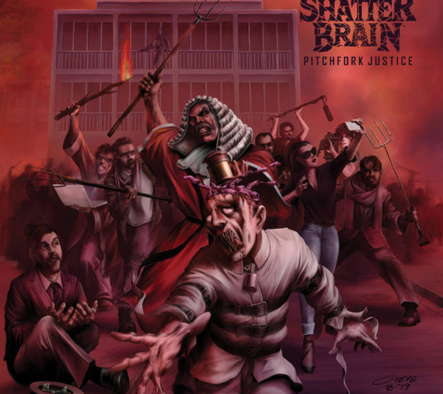 SHATTER BRAIN  – will release their album “Pitchfork Justice” via Wormholedeath on May 1, 2020 #shatterbrain