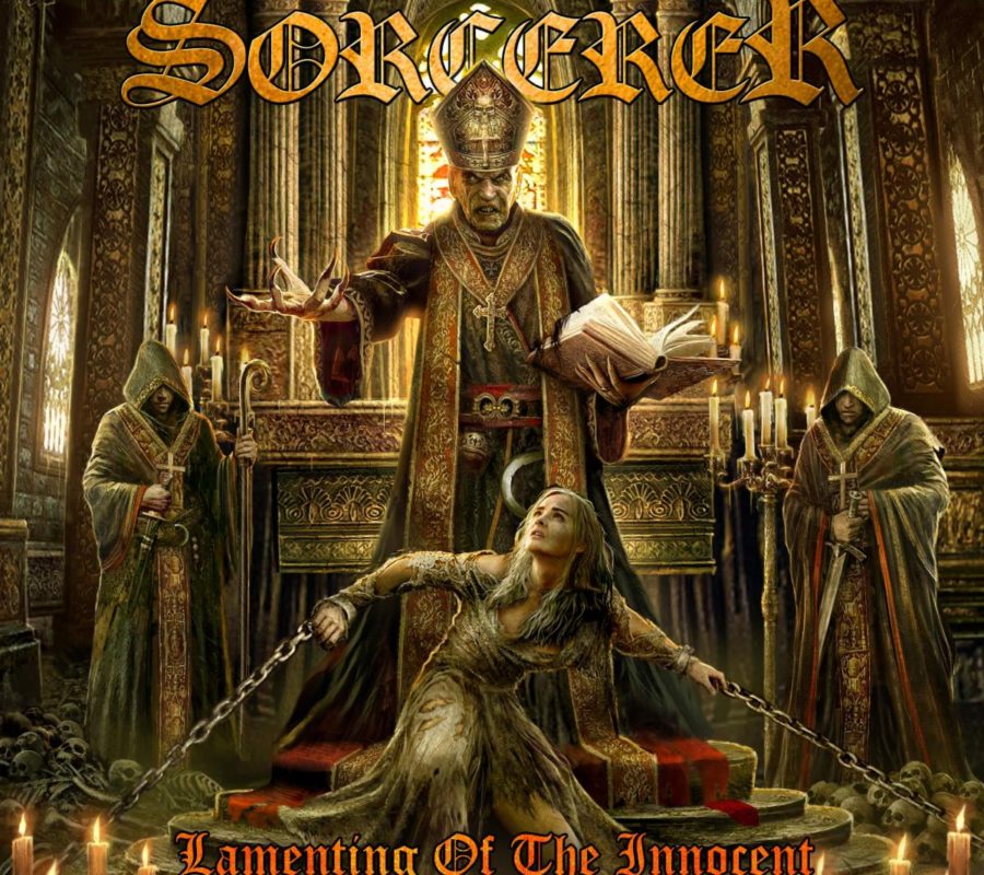 SORCERER – reveals details for new album, ‘Lamenting of the Innocent’; launches video for new single, “The Hammer Of Witches” #sorcerer