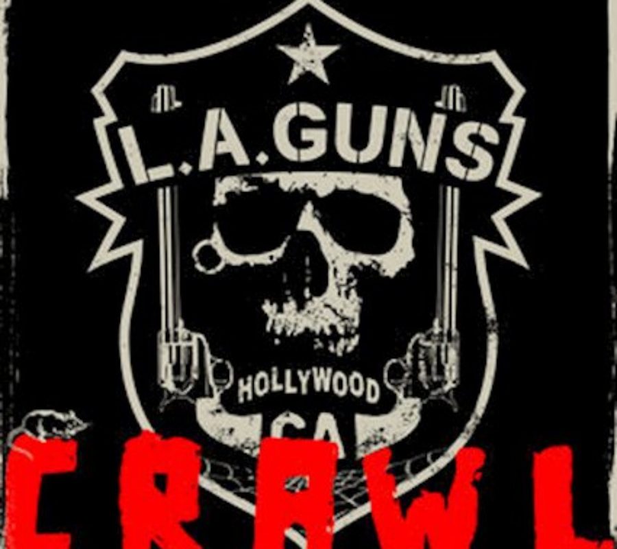 L.A. GUNS – release new single “Crawl” via Golden Robot Records #laguns