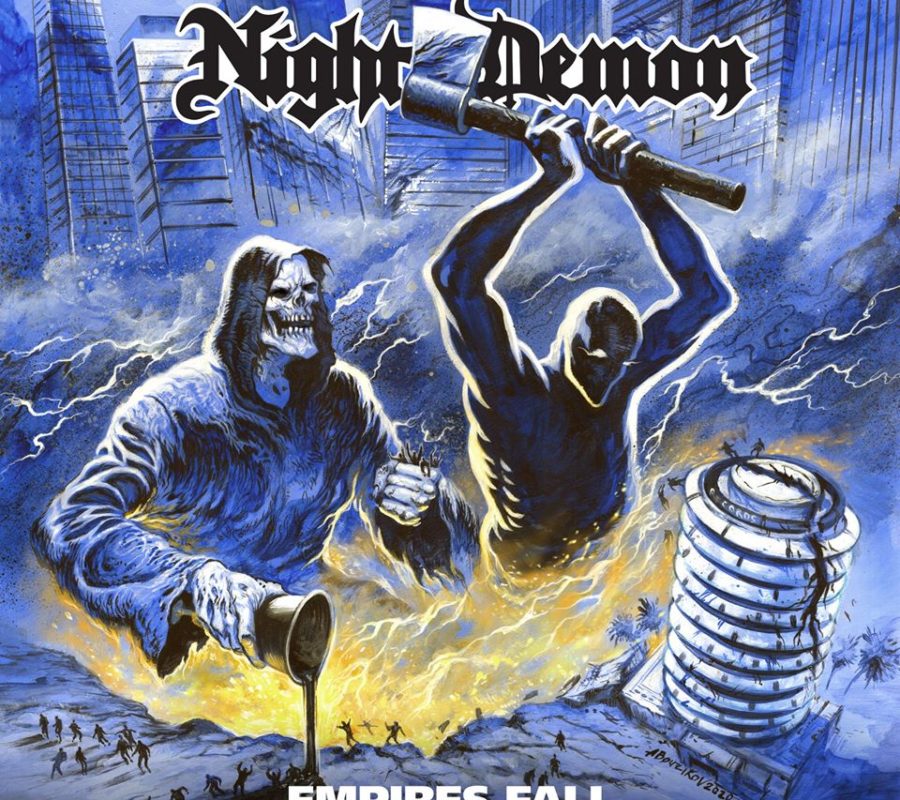 NIGHT DEMON – proudly announce the worldwide release of their new single, “Empires Fall” via Century Media Records #nightdemon