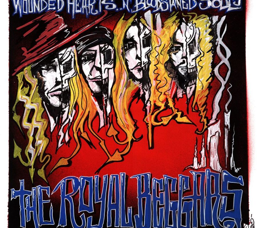 THE ROYAL BEGGARS – their new EP “Wounded Hearts N’ Bloodstained Souls” is out NOW #theroyalbeggars