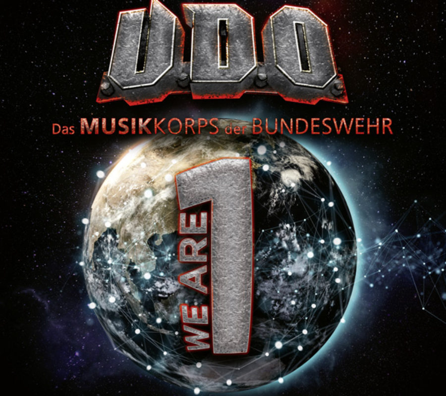 U.D.O. & Das Musikkorps der Bundeswehr – release new single/video for “We Are One” (2020) via AFM Records #udo