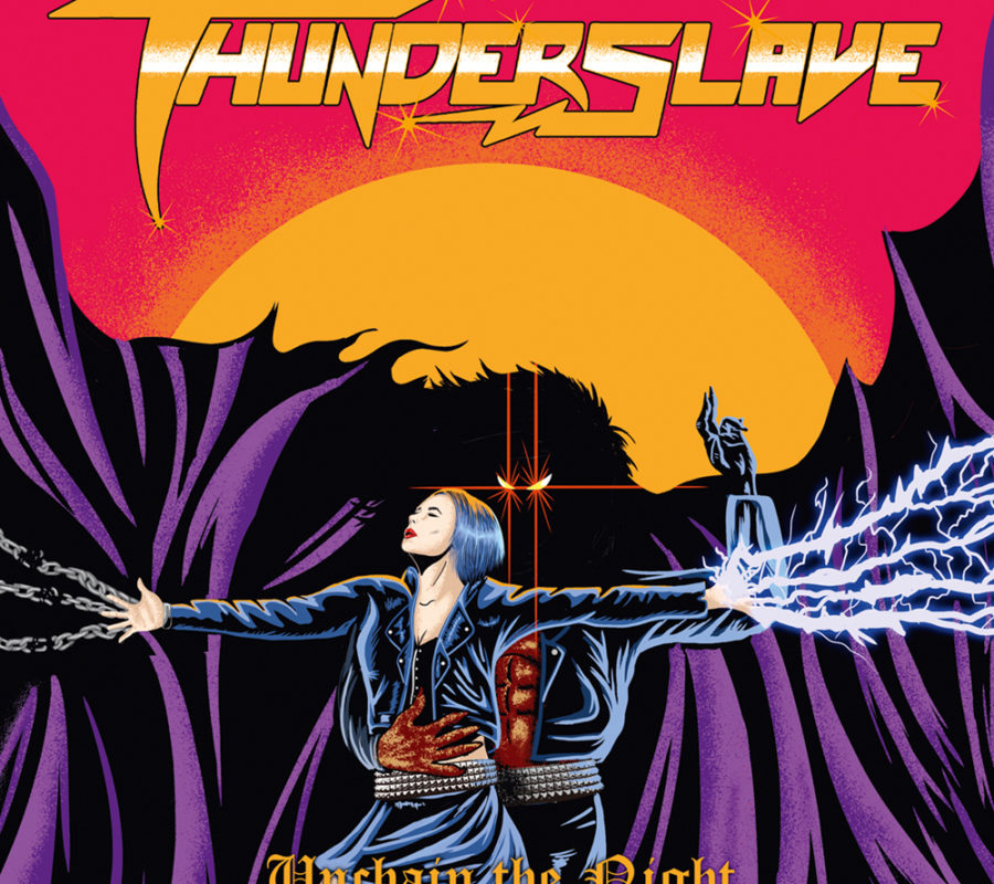 THUNDERSLAVE – set to release their album “Unchain The Night” via No Remorse Records on June 26, 2020 #thunderslave