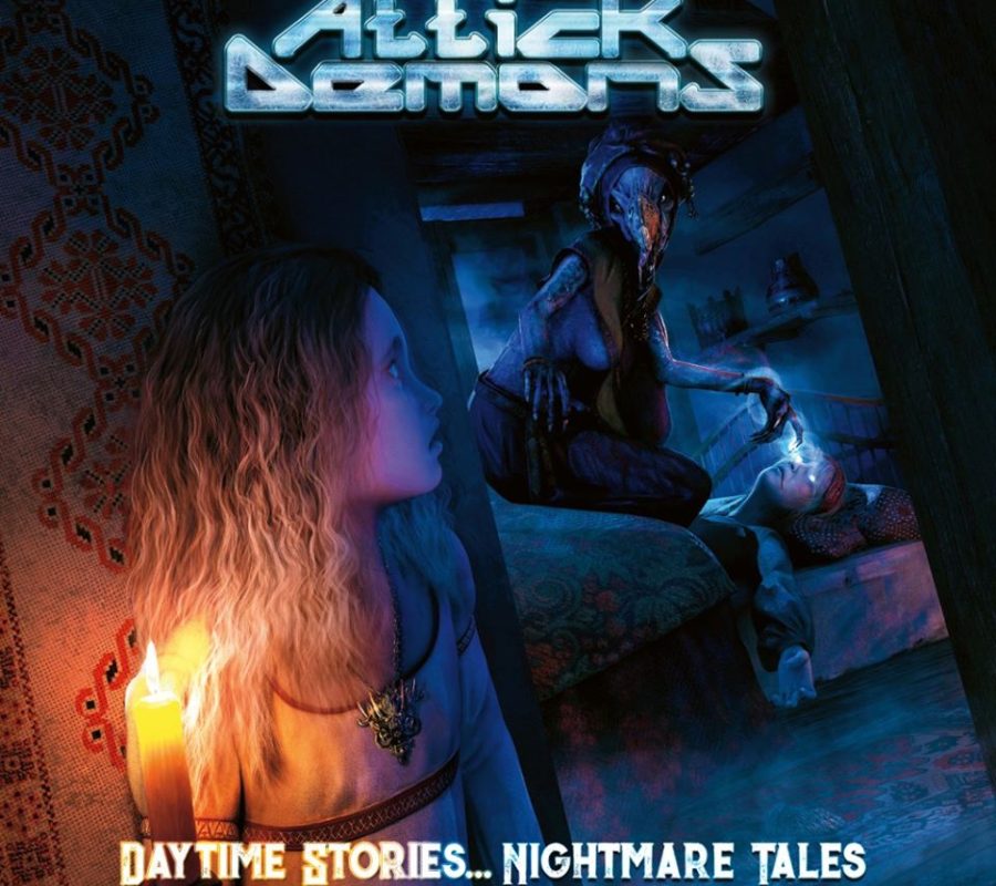 ATTICK DEMONS – will release their album “Daytime Stories, Nightmare Tales” via ROAR! Rock Of Angels Records on September 25, 2020 #attickdemons
