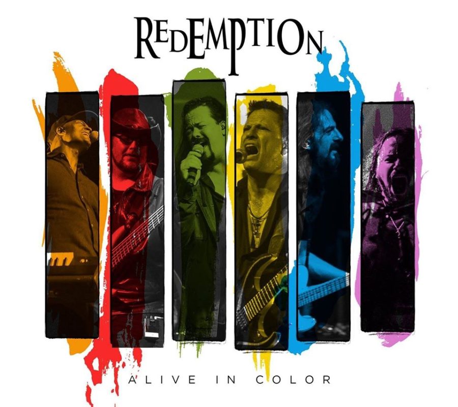 REDEMPTION – to release live CD/DVD/Blu-Ray “Alive In Color” via  AFM Records on August 28, 2020 #redemption