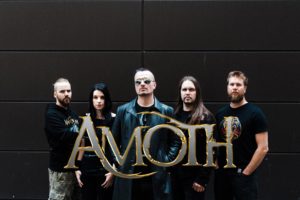 AMOTH – a progressive heavy metal band from Finland releases a brand new song and music video #amoth