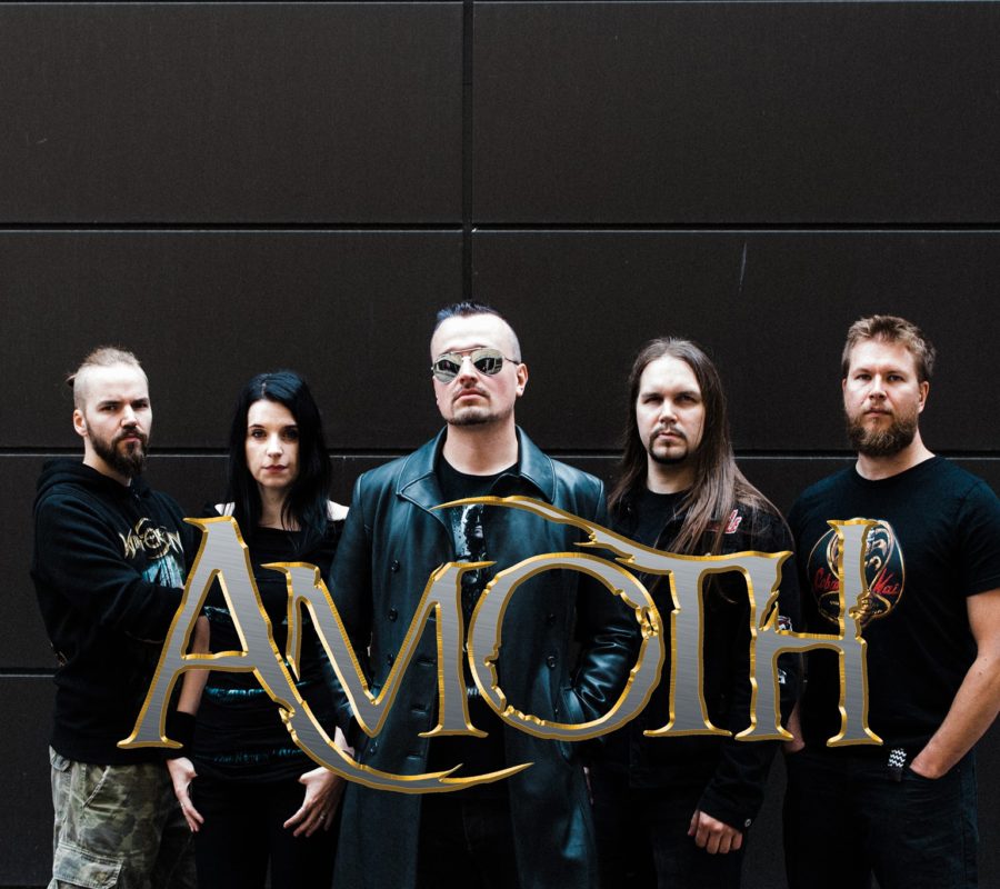 AMOTH – a progressive heavy metal band from Finland releases a brand new song and music video #amoth