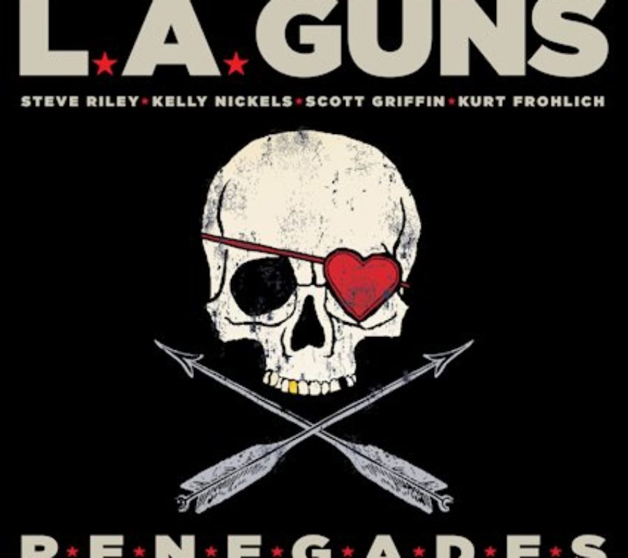 L.A. GUNS – Release New Single “Renegades” via Golden Robot Records #laguns