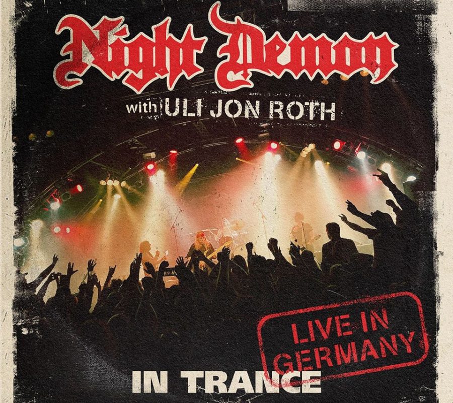NIGHT DEMON –  release new 7″ single & Video of Scorpions classic song “In Trance performed live with ULI JON ROTH  #nightdemon #intrance #ulijonroth #scorpions