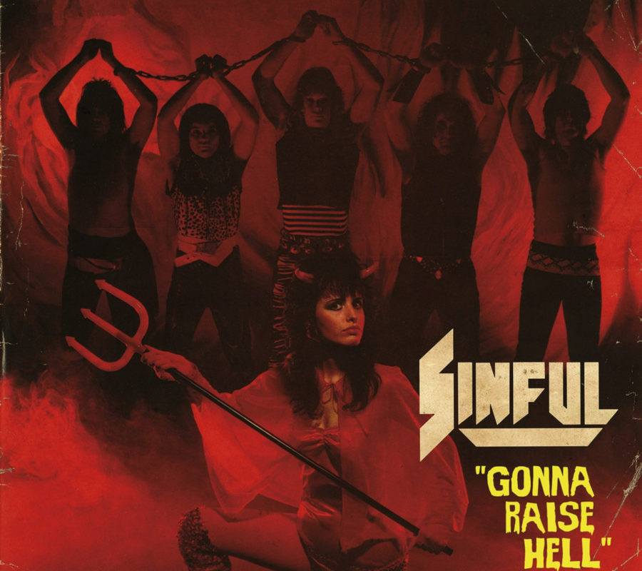 SINFUL – 1985 EP “Gonna Raise Hell” to be released for the first time officially on CD, remastered with bonus tracks #sinful