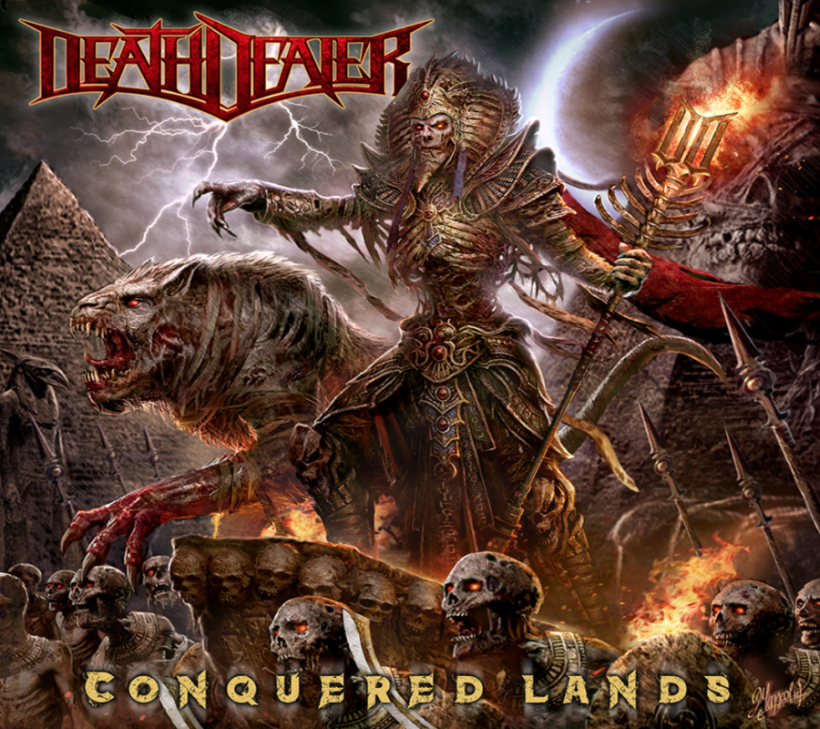 DEATH DEALER – release second video from the upcoming album “CONQUERED LANDS” #deathdealer
