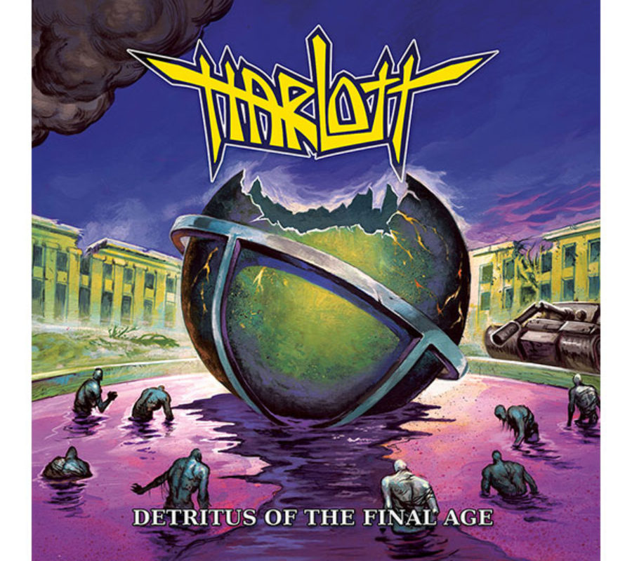 HARLOTT – Thrashers reveals details for new album, “Detritus of the Final Age”, launches new single, “As We Breach” #harlott