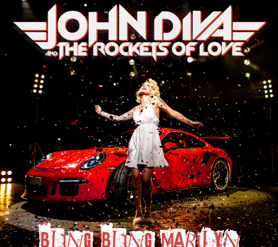 JOHN DIVA & THE ROCKETS OF LOVE –  release a New single and video titled “Bling Bling Marilyn” #johndiva