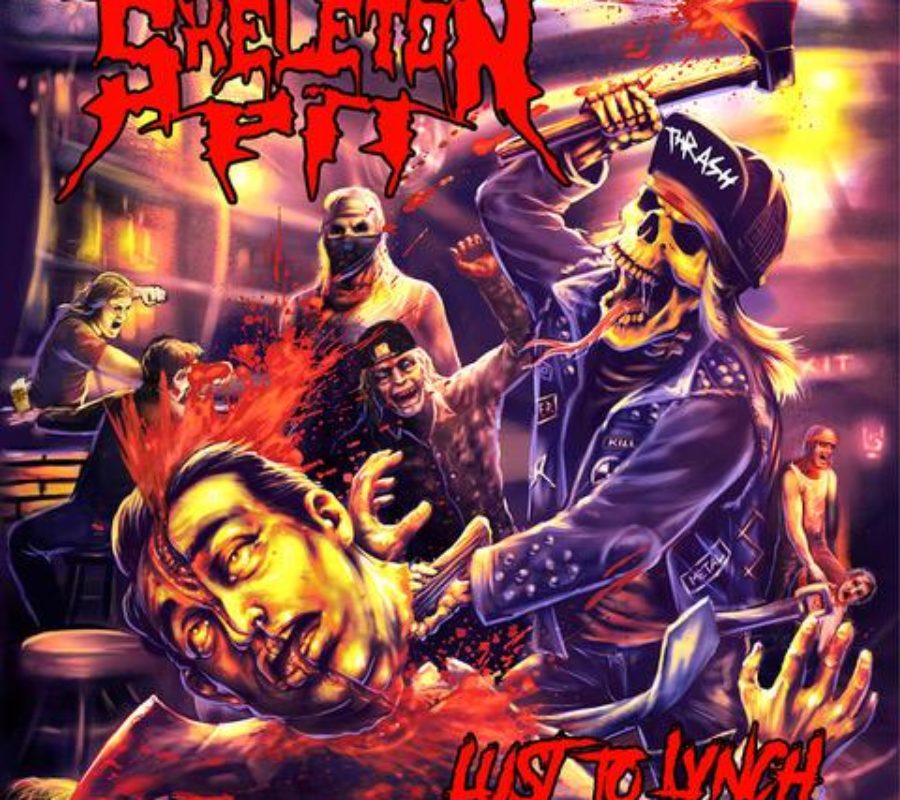 SKELETON PIT – Watch the new video for “Violent Raid” – new album “Lust To Lynch” set to be released on October 23rd via MDD #skeletonpit