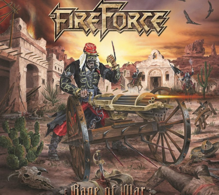 FIREFORCE (Power Metal – Belgium) – releases new live video for the song “Firepanzer” #fireforce