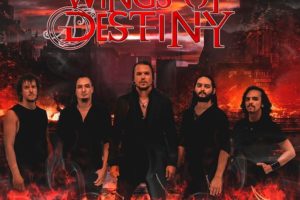 WINGS OF DESTINY – release their brand new single “City On Fire”, out via Wormholedeath worldwide.  “City On Fire” is the first single taken from the band’s new upcoming album “Memento Mori” (TBA) #wingsofdestiny