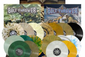 BOLT THROWER – “Mercenary”, “Honour-Valour-Pride” and “Those Once Loyal” LP re-issues now available via Metal Blade Records #boltthrower