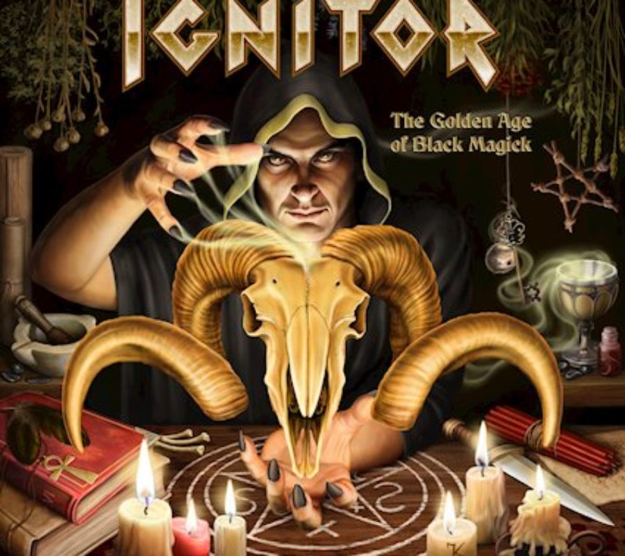 IGNITOR – their album “The Golden Age of Black Magick” is out NOW via Metal on Metal Records #ignitor