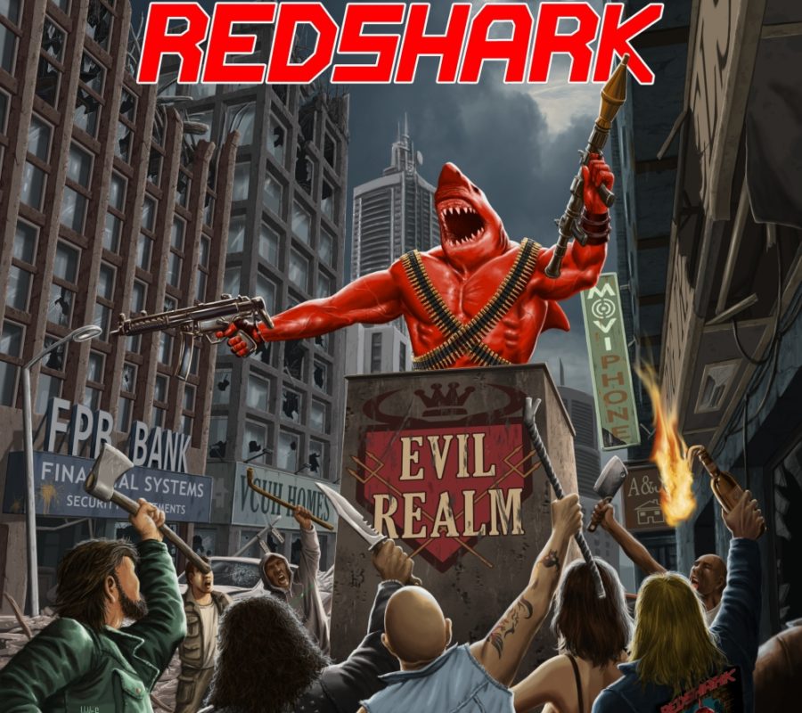 REDSHARK (NWOTHM) – joins Iron Oxide Records, “Evil Realm (expanded edition)” out in June 2021 #redshark