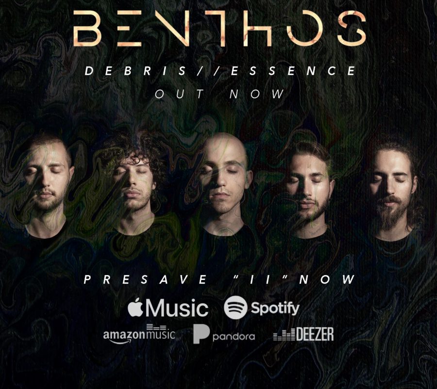 BENTHOS (Progressive Metal) – release “Cartesio” music video & single, new album II coming April 23, 2021 via Eclipse Records #benthos