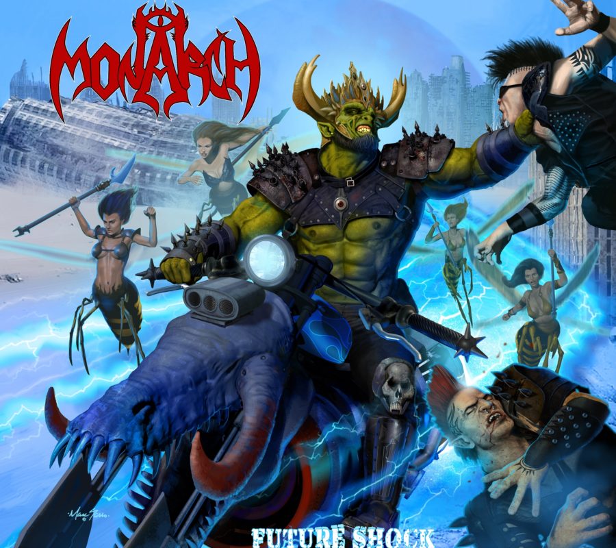 MONARCH – New Music Video Declares “Nuclear Warfare”; New Album “Future Shock” Out April 16, 2021 #monarch