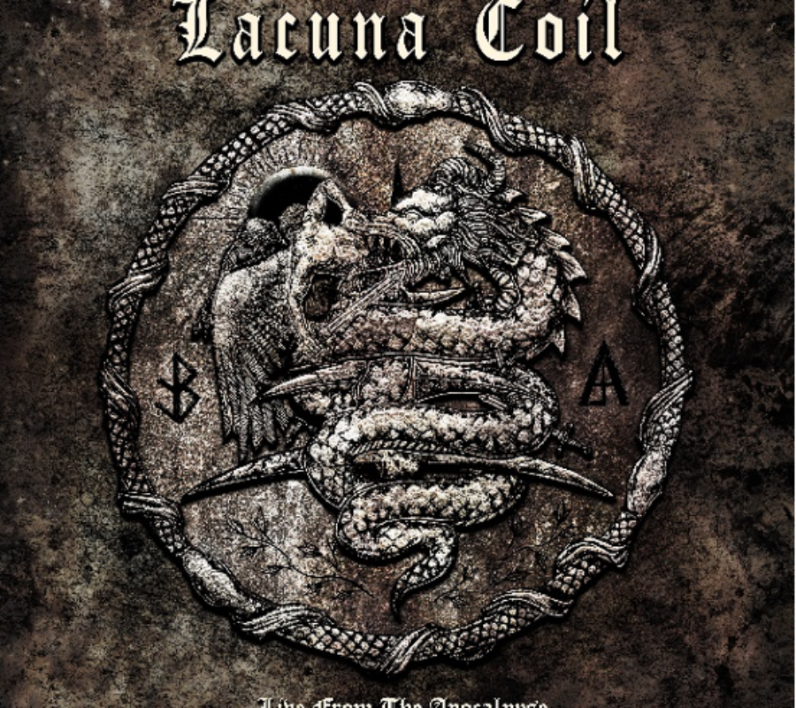 LACUNA COIL (Melodic Metal – Italy) – Releases New Live Track and Video for “Apocalypse”, their new live album” Live From The Apocalypse” (will include bonus DVD) to be released on June 25, 2021   #LacunaCoil