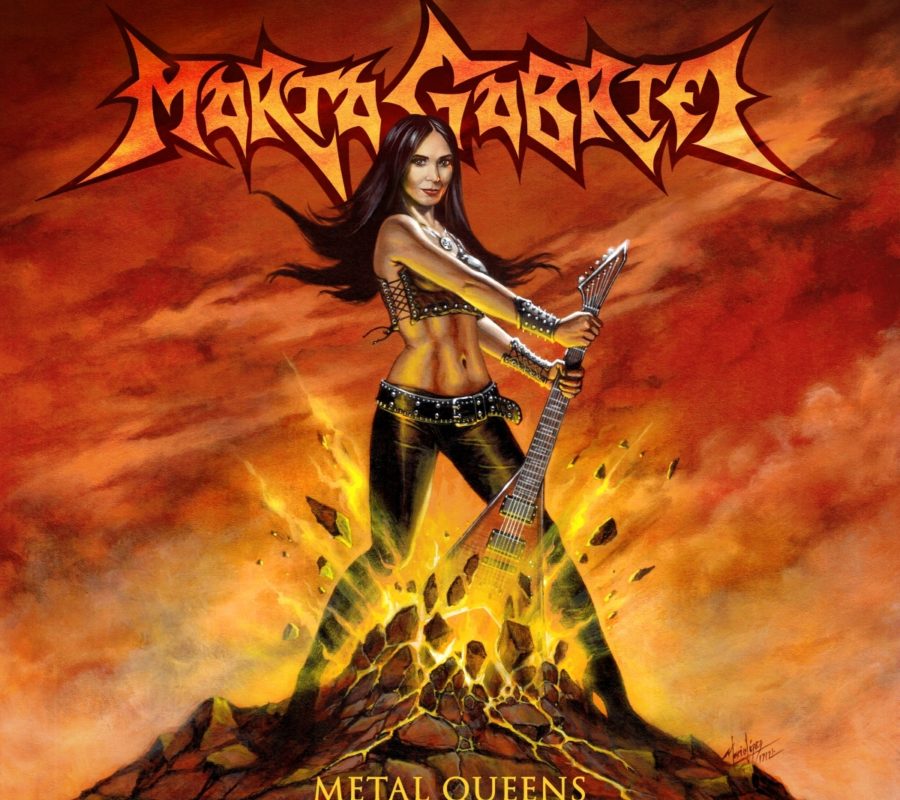 CRYSTAL VIPER front woman Marta Gabriel – set to release “Metal Queens” album, first song/video – a cover of LEE AARON’s song “METAL QUEEN” – streaming now #martagabriel #crystalviper