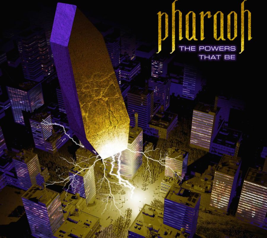 PHARAOH (Heavy Metal – USA) – Streaming New Song/Video “I Can Hear Them” from Forthcoming Album “The Powers That Be” #pharaoh