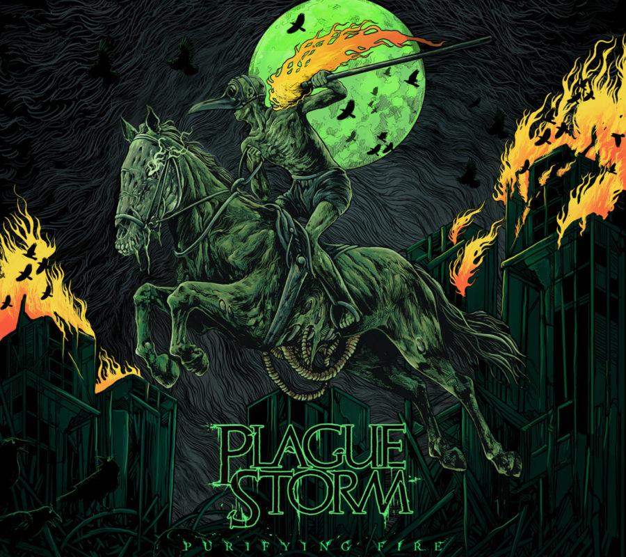 PLAGUESTORM (Death Metal – Argentina) – Unleashes Album Details and Brand New Song – “Purifying Fire” to be released June 4, 2021 on Noble Demon #Plaguestorm