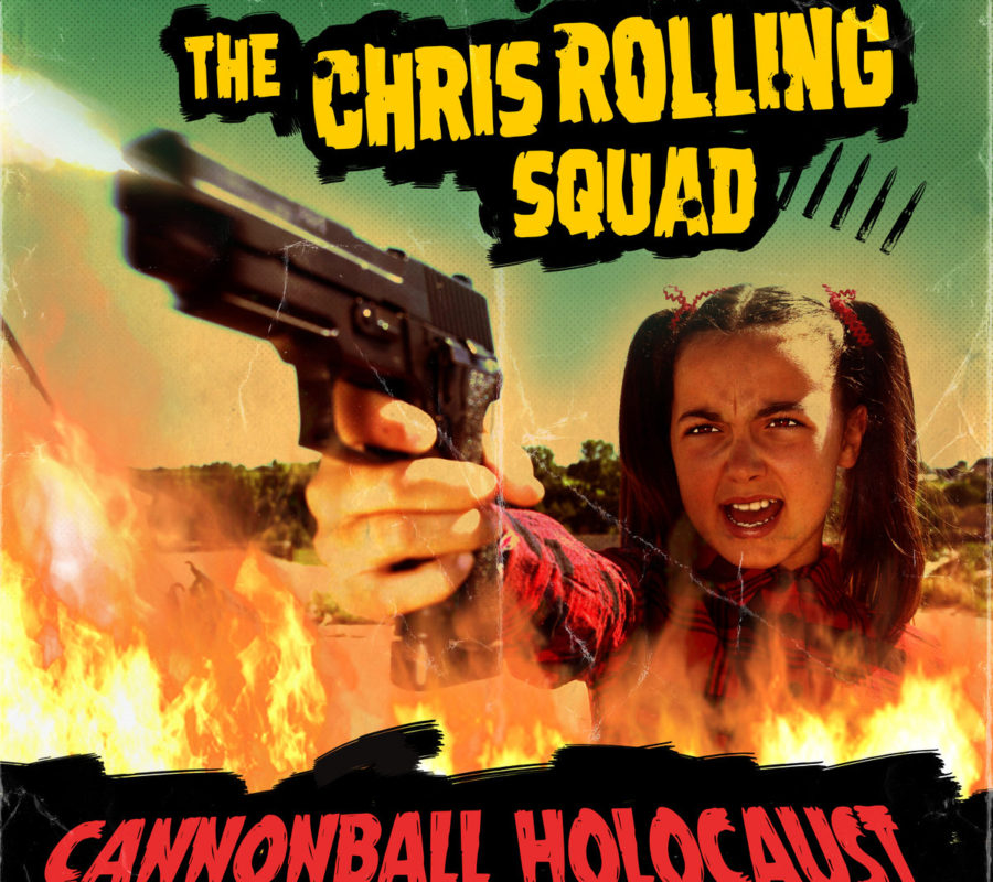 THE CHRIS ROLLING SQUAD (Turbo Rock ‘N’ Roll) –  just released their 2nd album “Cannonball Holocaust” via Cimex Records & Tvåtakt Records #TheChrisRollingSquad