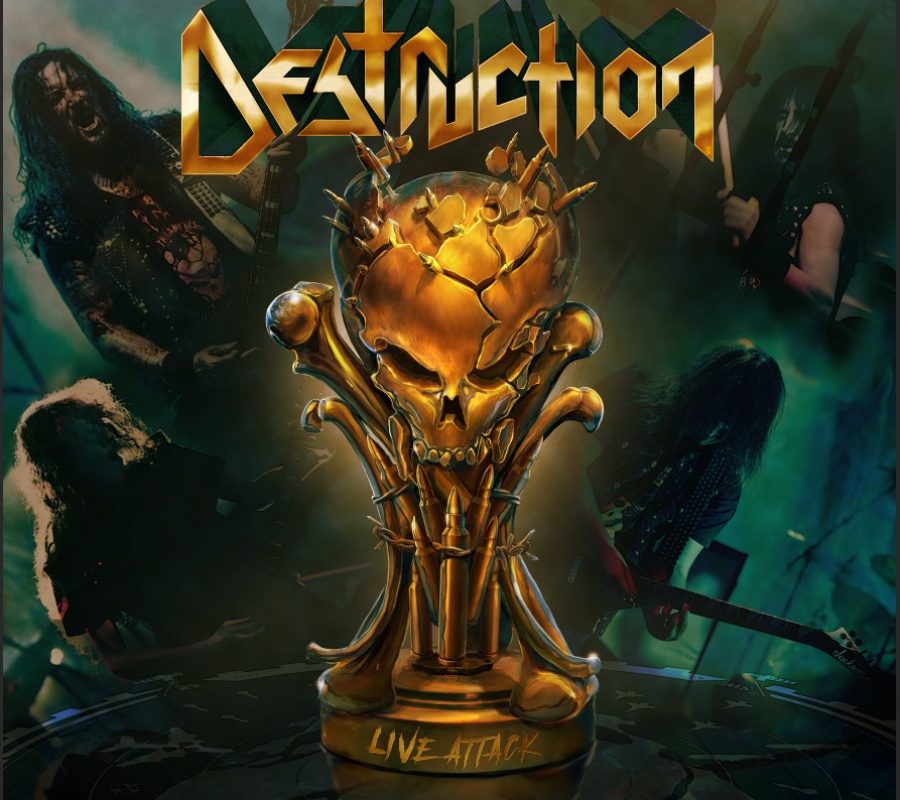 DESTRUCTION (Thrash Metal – Germany) -Releases New Live Single and Video for “Death Trap”, New Live Album/BluRay “Live Attack” out this Friday (August 13, 2021) #destruction