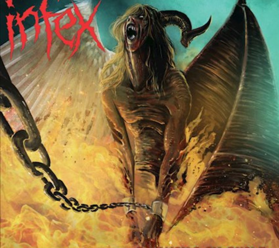 INFEX (Thrash Metal – USA) – will self-release “Burning in Exile” album on August 13, 2021 on CD, digital, and limited edition red translucent 12″ vinyl formats – The official video for album track “Acid Reign” is available now #infex