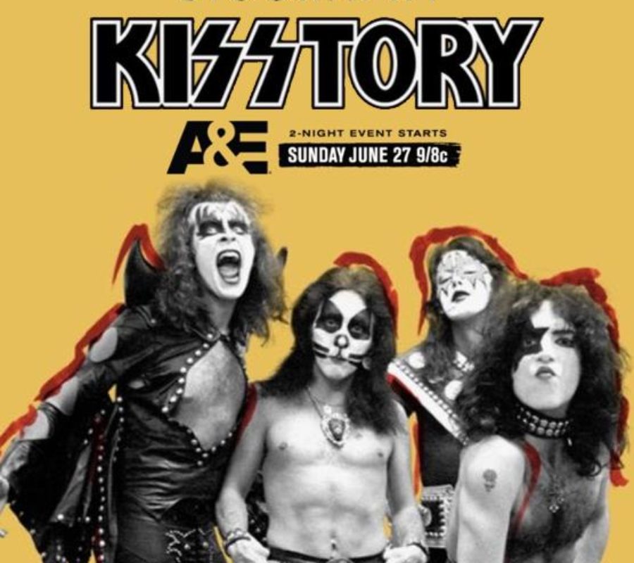 KISS – release teaser/trailer for upcoming 2 part Biography “KISStory”, starts Sunday, June 29, 2021 at 9/8c on @AETV #kiss #KISSbio