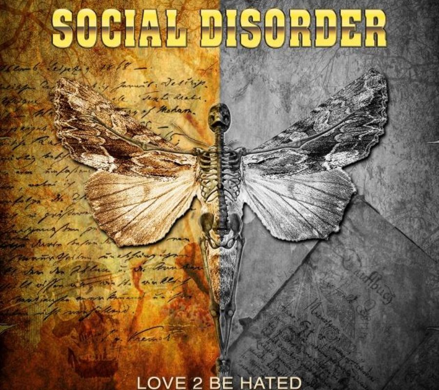 SOCIAL DISORDER (feat. members of GUNS ‘N’ ROSES, OZZY OSBOURNE, WHITESNAKE & many more!) – Releases Album Title Track “Love 2 Be Hated” via AFM Records #socialdisorder