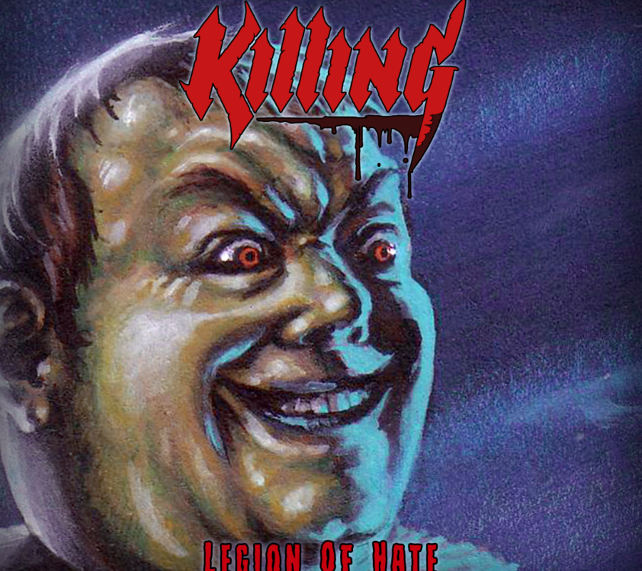 KILLING (Thrash Metal – Denmark) –  Release official video for “Legion Of Hate” which is taken from their debut album “Face The Madness” due out via Mighty Music on August 13, 2021 #killing