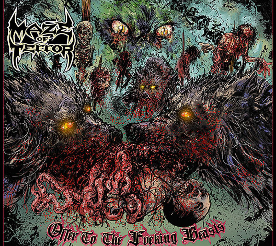 MAZE OF TERROR (Thrash/Death Metal – Peru) – release first single, cover art and tracklist for the new album which will be released on August 26, 2021 via Xtreem Music #mazeofterror