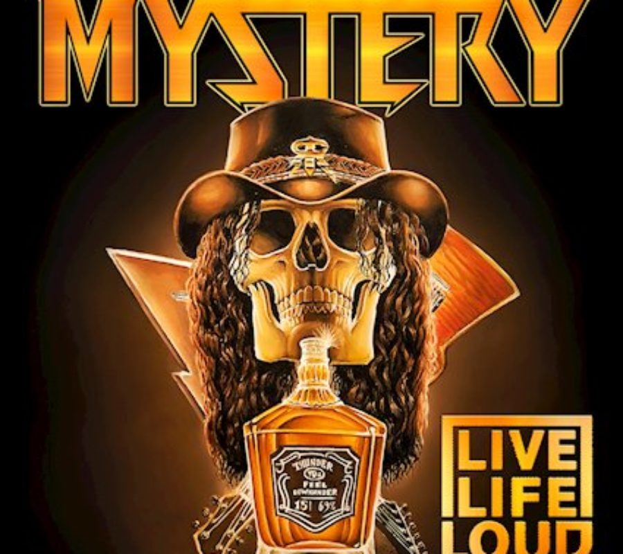 MYSTERY (Hard Rock – Australia) – Will release the album “Live Life Loud” via Metalapolis Records on August 27, 2021 #mystery