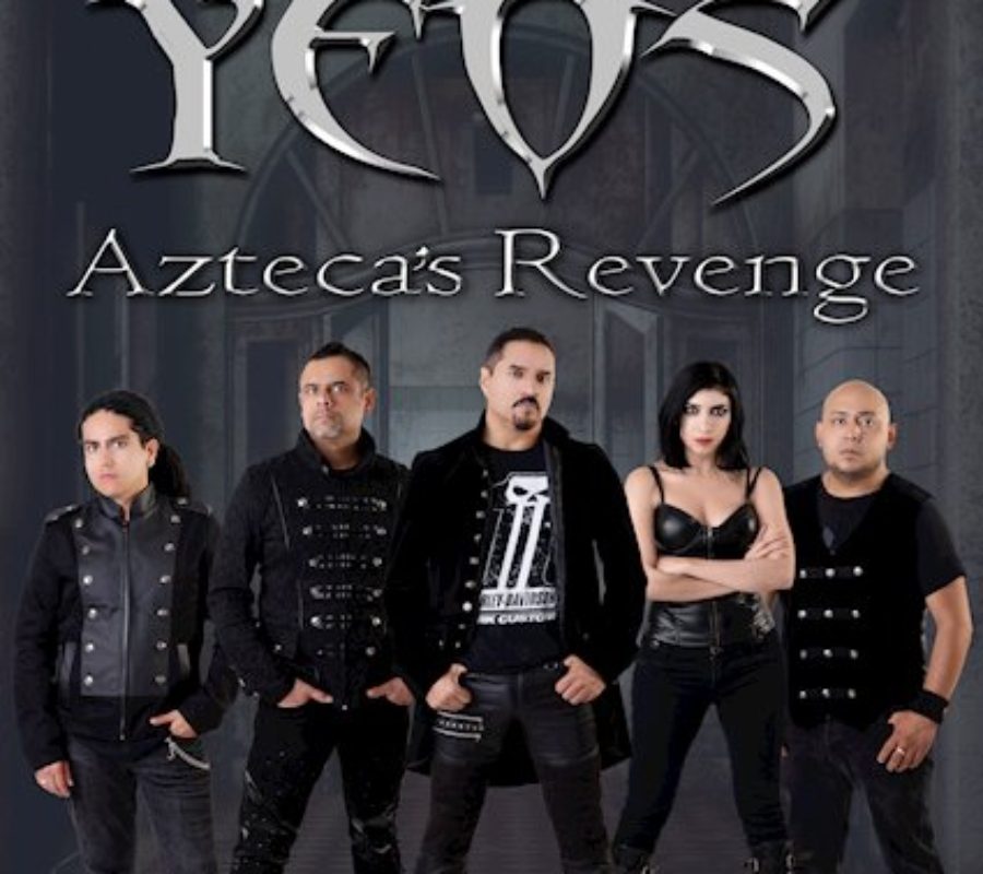 YEOS BAND (Female Fronted Symphonic Melodic Metal – Mexico) – Their debut album “Azteca’s Revenge” is out now #YeosBand