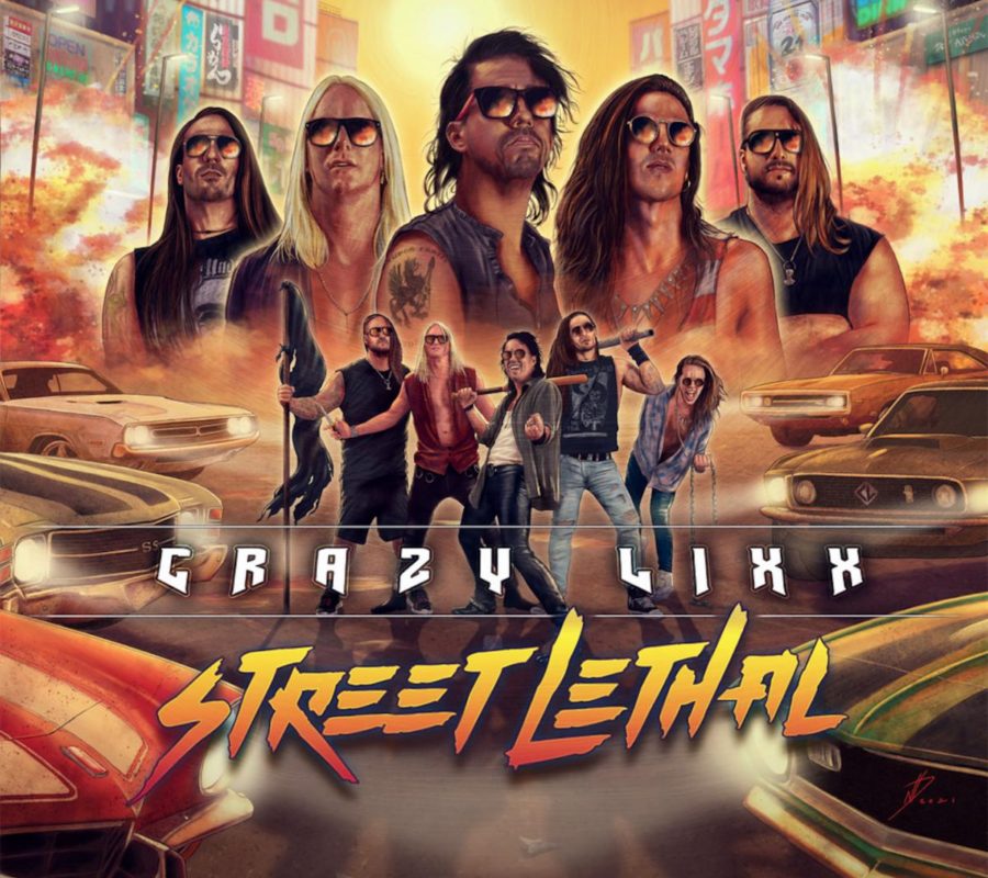 CRAZY LIXX (Hard Rock – Sweden) – Announces new album “STREET LETHAL” to be released on November 5, 2021 – New single/video “ANTHEM FOR AMERICA” is out now #crazylixx