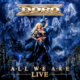 DORO (DORO PESCH – WARLOCK) – Releases “Triumph And Agony Live” in various formats including CD, vinyl, cassette, Blu-ray, and a huge limited vinyl edition, through Doro’s own label, Rare Diamonds Productions #doro #doropesch #warlock