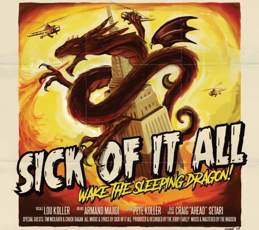 SICK OF IT ALL (Hardcore – USA) –  Releases New Animated Lyric Video For “Beef Between Vegans” #sickofitall